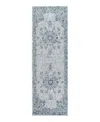 Shop Surya Laila Laa-2301 2'7x7'3 Runner Area Rug In Navy