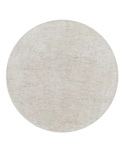 Surya Laila Laa-2301 Round Area Rug, 5'3 X 5'3 In Gray/taupe