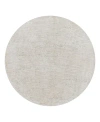 Surya Laila Laa-2301 Round Area Rug, 7'10 X 7'10 In Gray/taupe