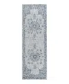 Surya Laila Laa-2301 Runner Area Rug, 2'7 X 7'3 In Navy