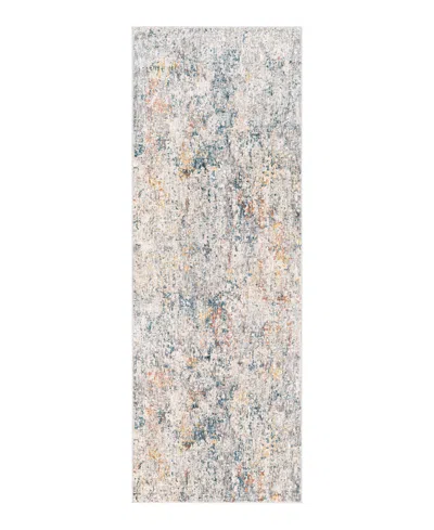Surya Laila Laa-2304 2'7x7'3 Runner Area Rug In Silver