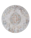 Surya Laila Laa-2306 Round Area Rug, 5'3 X 5'3 In Red