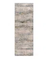 Surya Laila Laa-2308 2'7x7'3 Runner Area Rug In Gray- Teal