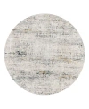 Surya Laila Laa-2308 Round Area Rug, 5'3 X 5'3 In Gray/teal