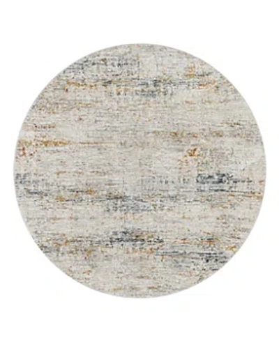 Surya Laila Laa-2308 Round Area Rug, 7'10 X 7'10 In Silver