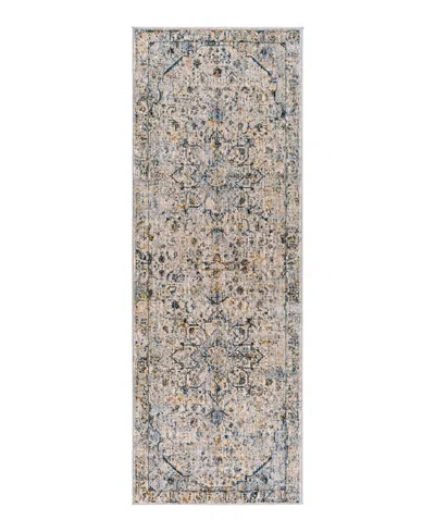 Surya Laila Laa-2310 2'7x10' Runner Area Rug In Gray- Teal
