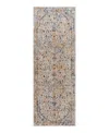 Surya Laila Laa-2310 2'7x10' Runner Area Rug In Silver