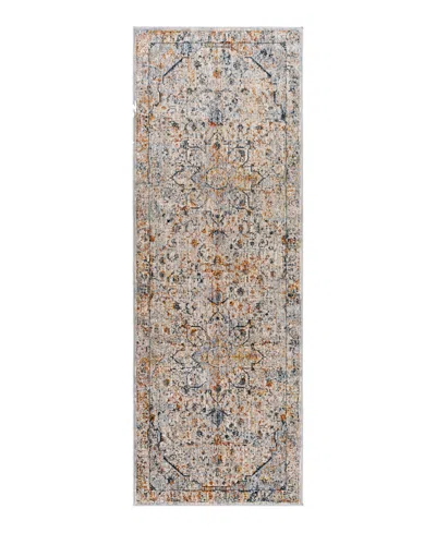 Surya Laila Laa-2310 2'7x10' Runner Area Rug In Silver