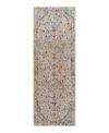 Surya Laila Laa-2310 2'7x7'3 Runner Area Rug In Silver