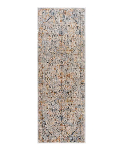 Surya Laila Laa-2310 2'7x7'3 Runner Area Rug In Metallic