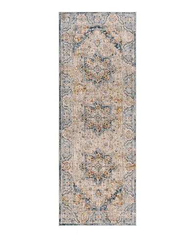 Surya Laila Laa-2312 2'7x7'3 Runner Area Rug In Charcoal