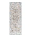 Surya Laila Laa-2312 2'7x7'3 Runner Area Rug In Silver