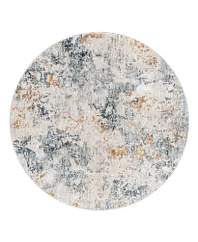 Surya Laila Laa-2315 Round Area Rug, 7'10 X 7'10 In Gray