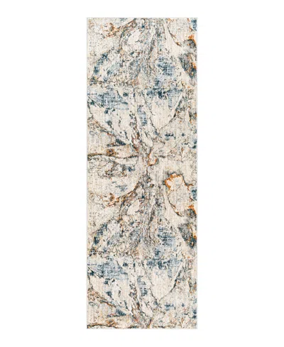 Surya Laila Laa-2316 2'7x10' Runner Area Rug In Teal- Gray