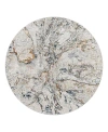 Surya Laila Laa-2316 Round Area Rug, 6'7 X 6'7 In Teal/gray