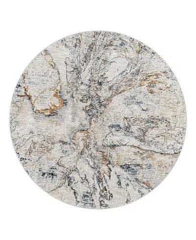 Surya Laila Laa-2316 Round Area Rug, 7'10 X 7'10 In Blue