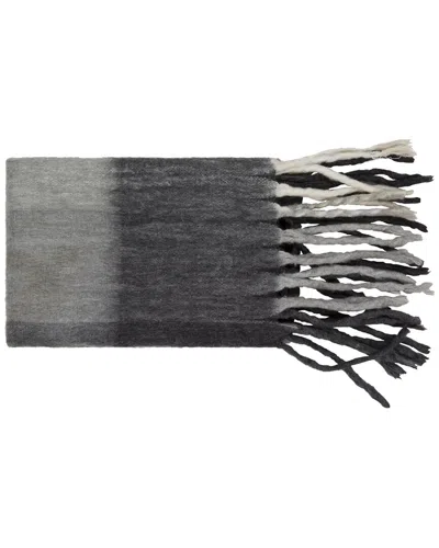 Surya Lanose Light Gray Throw In Grey