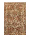 Surya Lavable Global Burnt Orange Rug Rug In Orange