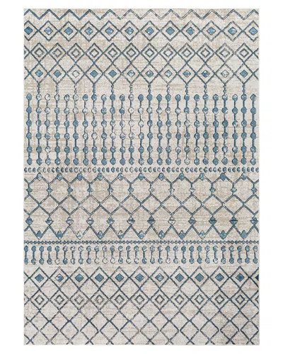 Surya Lavadora Global Machine-washable Rug In Blue