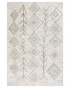 Surya Lavadora Global Machine-washable Rug In Gray
