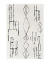 Surya Lavadora Machine-washable Rug In Black