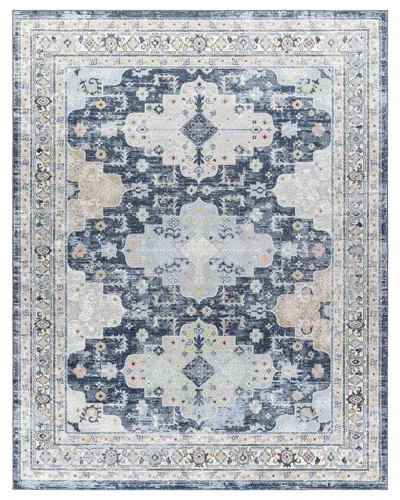 Surya Lavadora Machine-washable Rug In Blue