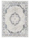 Surya Lavadora Machine-washable Rug In Gray