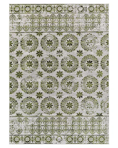 Surya Lavadora Traditional Machine-washable Rug In Black