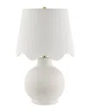 Surya Lefkada Accent Table Lamp In White