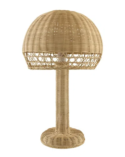 Surya Leipzig Accent Table Lamp In Brown