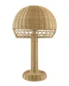 Surya Leipzig Accent Table Lamp In Brown