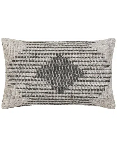 Surya Lewis Accent Pillow In Grey