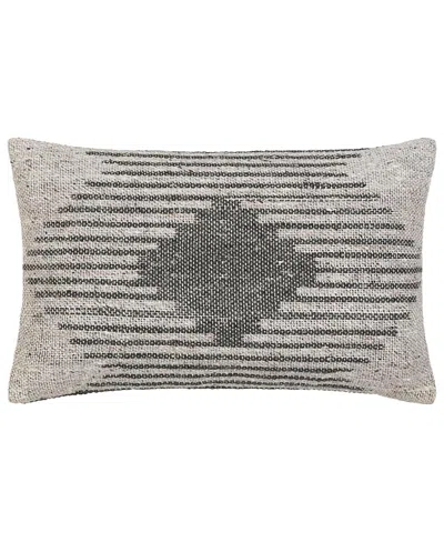 Surya Lewis Decorative Pillow In Gray