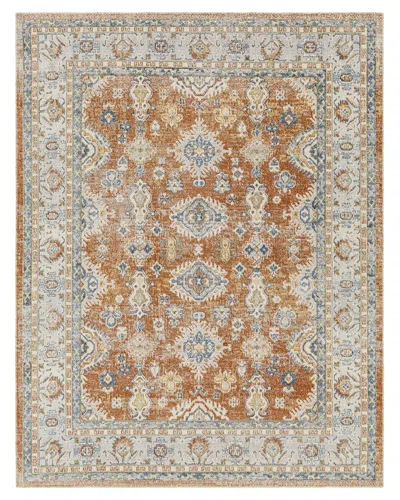 Surya Lillian Machine-washable Rug In Orange