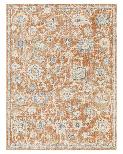 Surya Lillian Machine-washable Rug In Orange