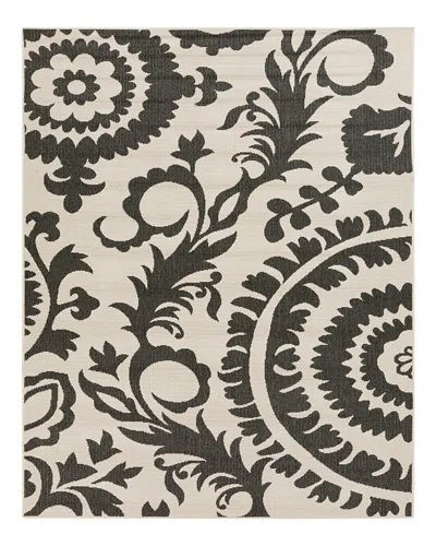 Surya Livabliss Alfresco Alf D Area Rug, 5'3 X 7'7 In Black