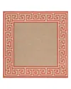 Surya Livabliss Alfresco Alf E Square Area Rug, 8'10 X 8'10 In Rust