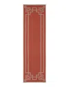 Surya Livabliss Alfresco Alf-f Runner Area Rug, 2'5 X 7'10 In Rust