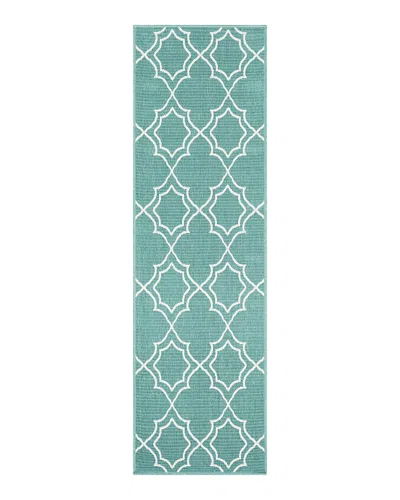 Surya Livabliss Alfresco Alf-h Runner Area Rug, 2'5 X 11'10 In Teal