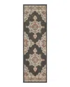 Surya Livabliss Alfresco Alf-k Runner Area Rug, 2'5 X 11'10 In Black