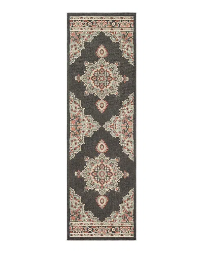 Surya Livabliss Alfresco Alf-k Runner Area Rug, 2'5 X 7'10 In Black