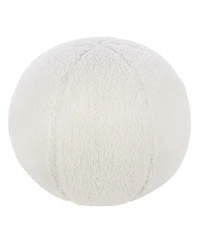 Surya Livabliss Bola Decorative Pillow In White