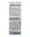 Surya Livabliss Brunswick Bwk-2304 Runner Area Rug, 2'7 X 7'3 In Blue/gray