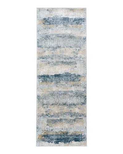 Surya Livabliss Brunswick Bwk-2304 Runner Area Rug, 2'7 X 7'3 In Blue/gray