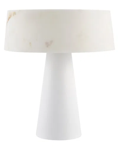 Surya Livabliss Corvane Accent Floor Lamp In White