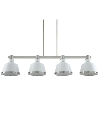 Surya Livabliss Corvane Accent Table Lamp In White