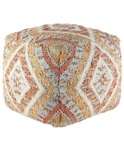 Surya Livabliss Luanda Pouf In Multi
