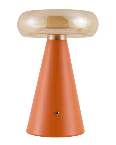 Surya Livabliss Mafra Accent Table Lamp In Orange