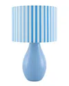 Surya Livabliss Melbu Accent Table Lamp In Blue
