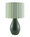 Surya Livabliss Melbu Accent Table Lamp In Green